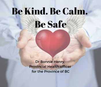 Be Kind Be Calm Be Safe